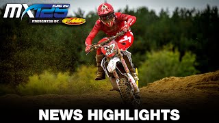 EMX 125 Presented by FMF Racing News Highlights - MXGP of Lommel 2020 #motocross
