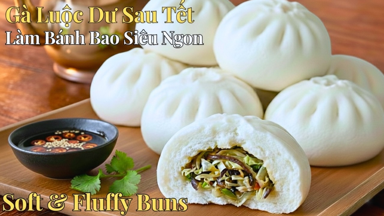 👉 Остались капуста и курица? Приготовьте мягкие пышные булочки (без духовки)