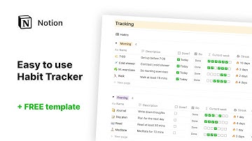 How to easily track your habits in Notion (+free template)