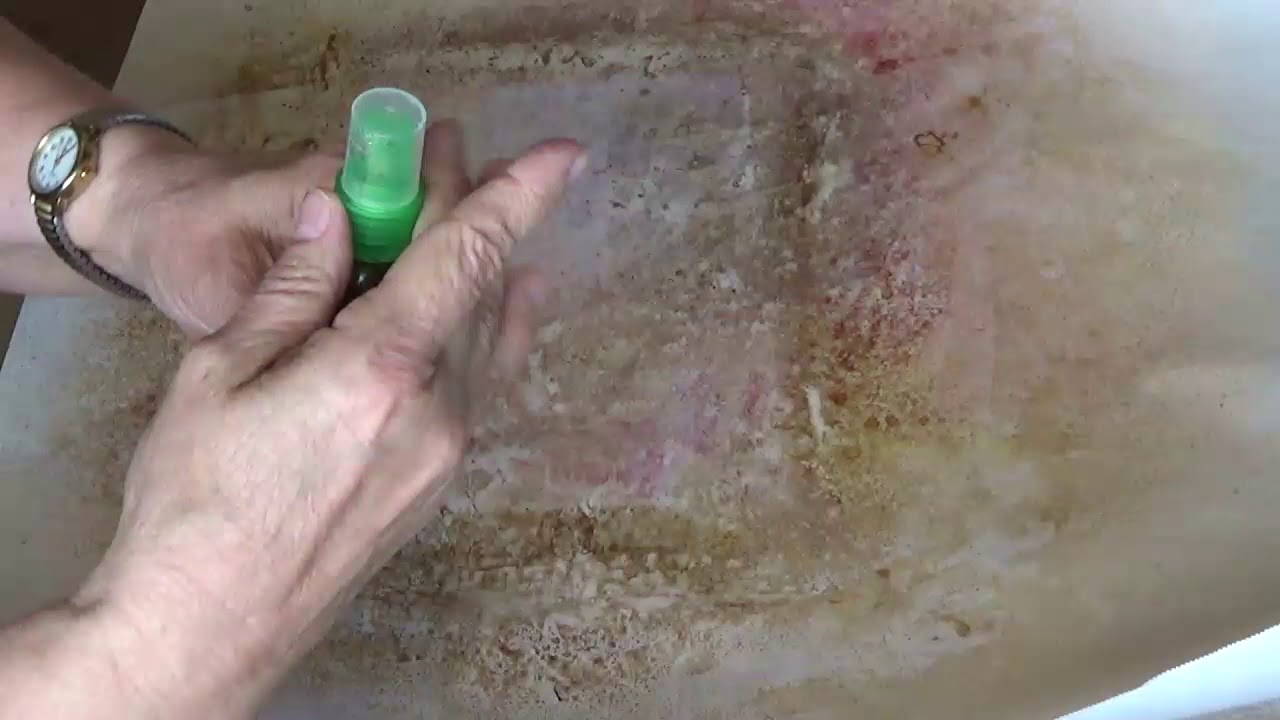 Ленивый способ окрашивания бумаги в кофейный цвет