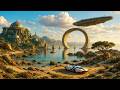 Ethereal Planets — Sci-Fi Ambient Journey for Deep Relaxation | 4K