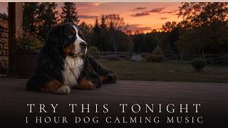 Paws at Rest — Dusk | 1 Hour Dog Calming Music