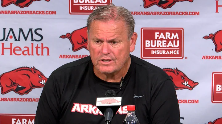 Sam Pittman talks the second scrimmage of fall camp