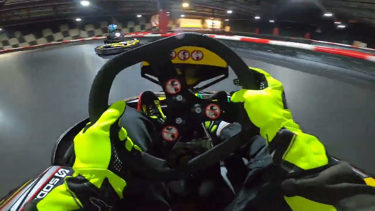 22jan SWS Race 1 Start P9, Finish P9/22 270cc @ Worldkarts Kortrijk