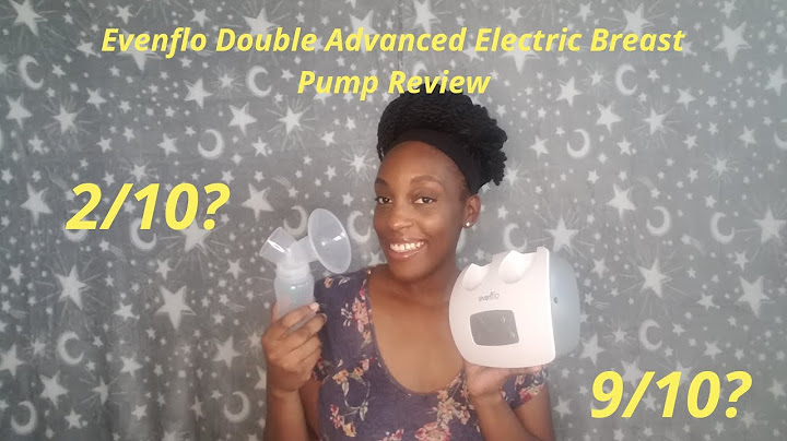 Evenflo advanced double electric breast pump reviews