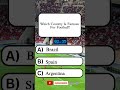 Which Country Is Famous for Football? #worldquiz #sportsquiz #unitedstates #Shorts