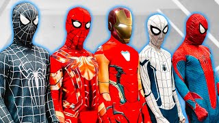 TEAM SPIDER-MAN vs BAD GUY TEAM || IRON MAN is Ready to FIGHT!! ( Live Action )