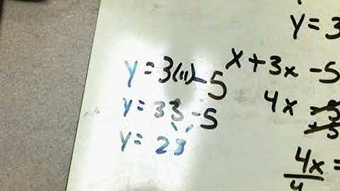 Systems of equations substitution word problems