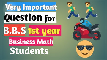 BBS 1st year Very Important Question for  Business Stat.Students | Rank Correlation |TU |IN NEPALI |