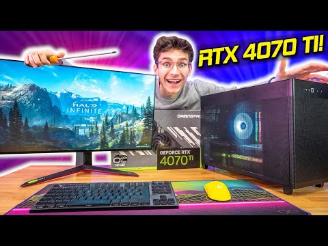 FINALLY! - An "AFFORDABLE" RTX 4070 Ti PC Build 2023! 😎 w/ Gameplay Benchmarks!