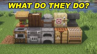 Minecraft - Workstations Explained!
