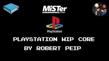 MiSTer FPGA - Playstation WIP Core By RobertPeip