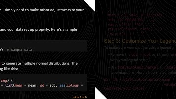 How to Add a Legend for Multiple Normal Distributions in ggplot2
