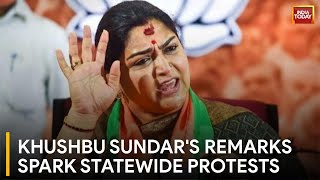 Khushbu Sundar Ignites Controversy Over Tamil Nadu Government's Allowance Scheme | India Today