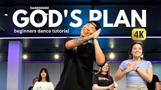Beginners dance choreography class to God's plan by Drake