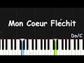 Jonathan C. Gambela - Mon Coeur Fléchit | EASY PIANO TUTORIAL BY Extreme Midi