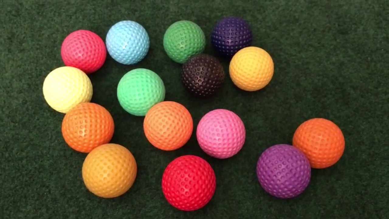 What's Mini Golf balls Choice?Look at this. - YouTube