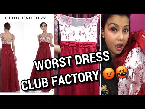 party wear gowns on club factory