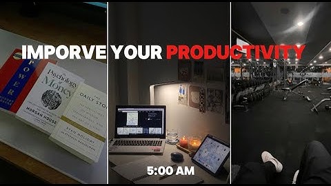 This is how you can improve your productivity