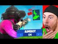 I Found an *AIMBOT* Hacker in Fortnite (CRAZIEST Hackers)