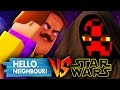 STAR WARS VS HELLO NEIGHBOUR - SECRET JEDI Minecraft Challenge