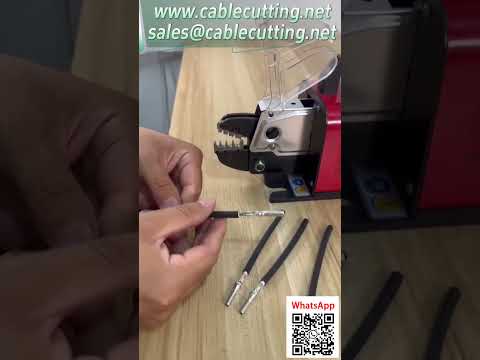 5-ND Photovoltaic Terminal Crimping Operation Video for Wire Processing
