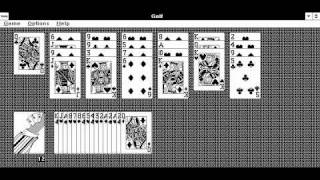 Adventures in Hercules: Windows 3.0
The Hercules graphics card was the first third-party graphics standard developed for the IBM PC in 1982, by Van Suwannukul, founder of Hercules Graphics Technology. It was a very popular standard for Windows 1.0 users; however, Hercules did not support color. The resolution on the Hercules, 720x348, was two pixels smaller than the implied pixels for the Monochrome Display Adapter (720x350), and also resembles the Apple Lisa from 1983.
Adventures in Hercules stars:
- Chips Challenge
- JezzBall
- Free Cell
- Dr. Black Jack
- Rodents Revenge
- Golf
- Pipe Dream
- SkiFree
- TetraVex
- Taipei
Unfortunately, I ran out of time to cover any of the other games in Hercules mode, so look out for a possible Adventures in Hercules II :) Adventures in Hercules: Windows 3.0