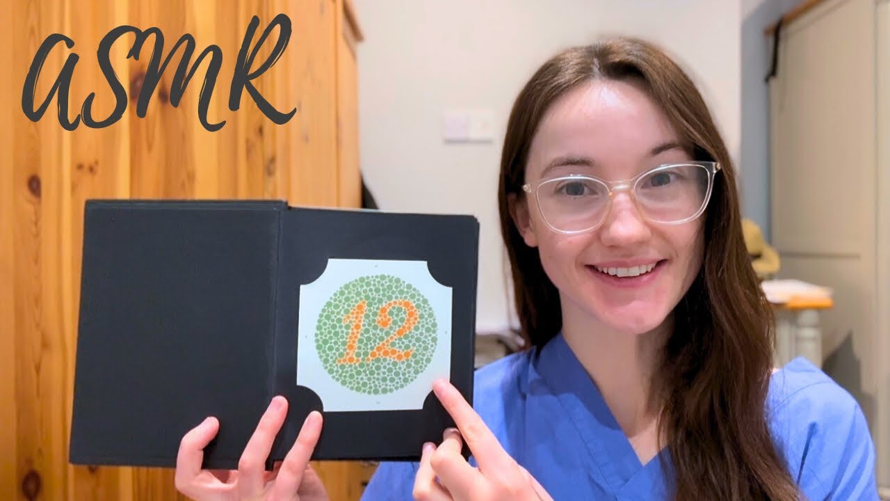 ASMR Colour Vision Test | Doctor Roleplay