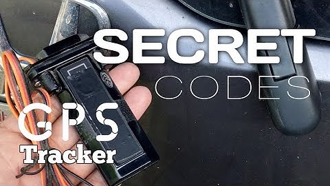 GPS Secret Codes | gps tracking device | Car GPS | mobile gps tracker | GPS Tracker SMS Commands