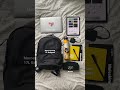 What I Carry In My Backpack As A University Student Shorts Edc Students Tech