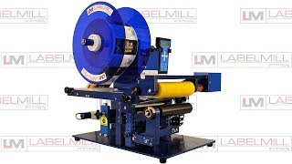 Changing Rollstock & Tool-Less Mandrel Change on LabelMill Table Top Label Applicator