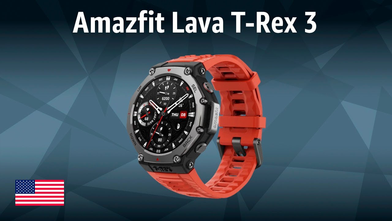 Amazfit Lava T-Rex 3 smartwatch | TEST | English - YouTube
