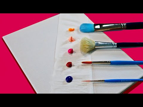 Video: Easy Smoke Painting Technique | Incense and Lotus | Acrylic Painting for Beginners