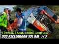 Helikopter turun di tol sigap petugas evakuasi kecelakaan bus di tol km 370 batang