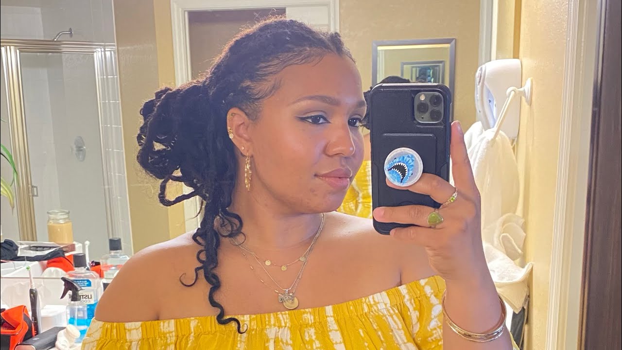 Lisa Bonet inspired Locs Done with human hair - YouTube