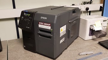 Epson ColorWorks C7500G prints onto Kraft paper = KTEC GROUP UK