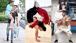 Funny Couple Fashion TikToks China ❤ Street Moments P#177