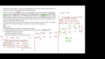 S.4 MATHEMATICS REVISION || PROBABILITY TREE DIAGRAM || MATRICES