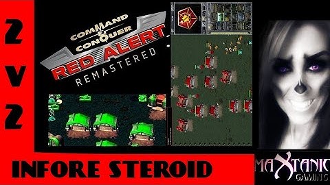 2 on 2 Command & Conquer Red alert Remastered PRO (INFORE STEROID BY G) My teammate lost faith in me
