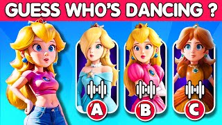Guess Who Is Dancing? | Can you guess who dances better? | Super Mario Bros. movie Happy Ending