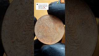 Beautiful Coin Revealed under this Rust! #satisfying