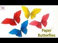 Cute &amp; Easy Butterfly DIY | Easy Paper Butterfly Origami-Origami for Beginners