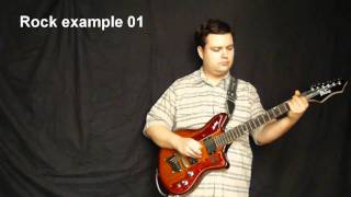 Video thumbnail of "Slow rock fingerstyle guitar lesson & TAB - example 01"