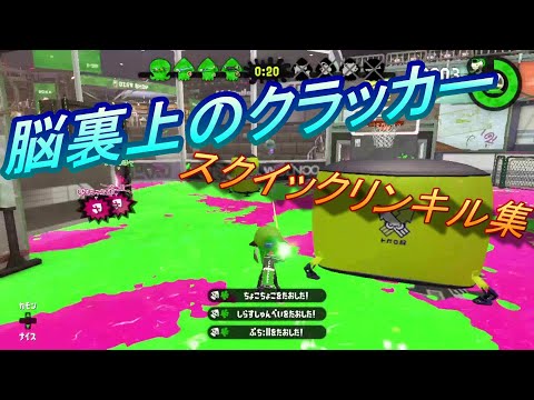 スプラトゥーンスクイックリンキル集「脳裏上のクラッカー」