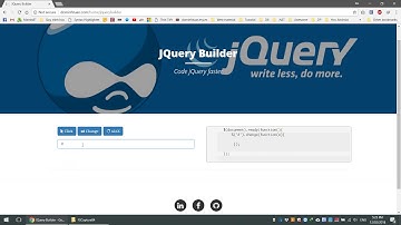 Introduction to JQuery Builder Tool