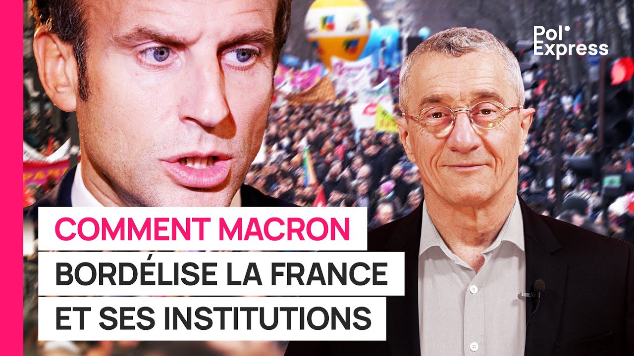 ⁣Comment Macron bordélise la France et ses institutions