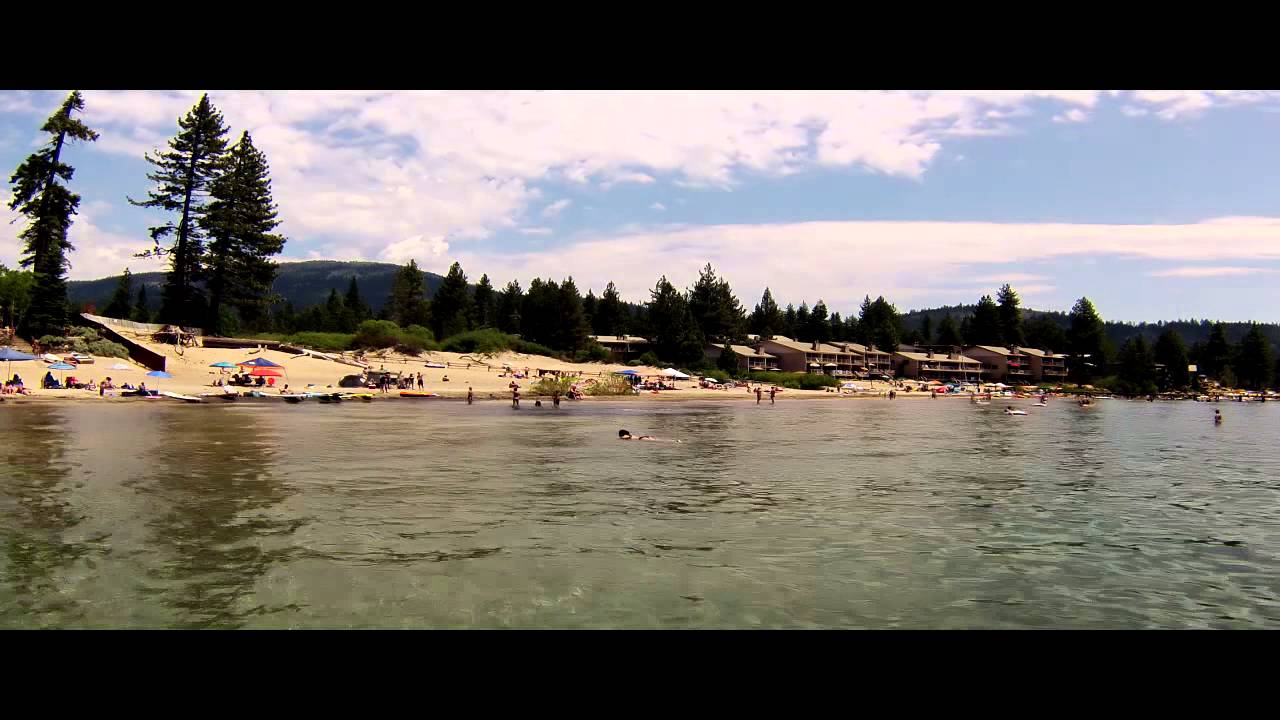 GoPro Hero 3 Timelapse Moon Dunes Beach, Lake Tahoe Ca. 4th of July