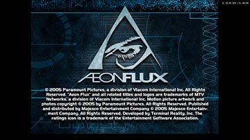 Aeon Flux (Español) de Playstation 2 (PS2) con emulador PCSX2. Gameplay de los primeros minutos