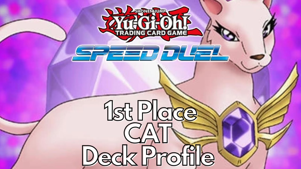 Speed Duel 1st place CAT Deck Profile Ycs Niagara Banlist YouTube