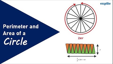 Perimeter (Circumference) and Area of a circle (Class 7 CBSE)